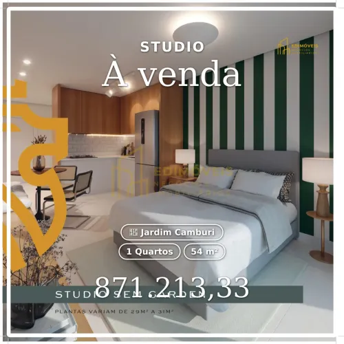 Studio Inteligente em Jardim Camburi: Ideal para Jovens Profissionais