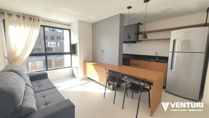 Apartamento com 1 dormitório para alugar, 38 m² por R$ 3.900,00/mês - Velha - Blumenau/SC