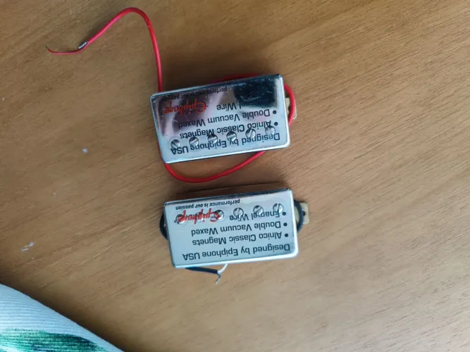 Set captadores Epiphone g-400 alnico