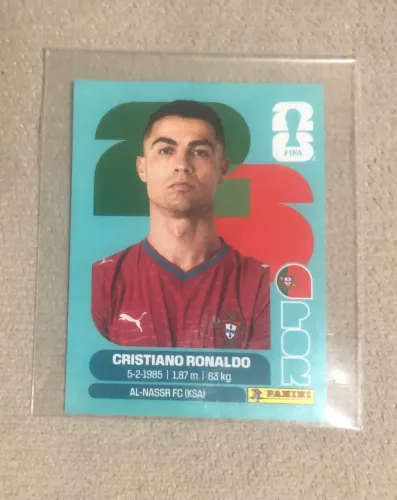 Figurinha do Cristiano Ronaldo!!