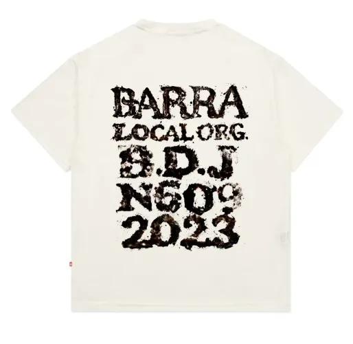 CAMISA LAMA BARRA CREW