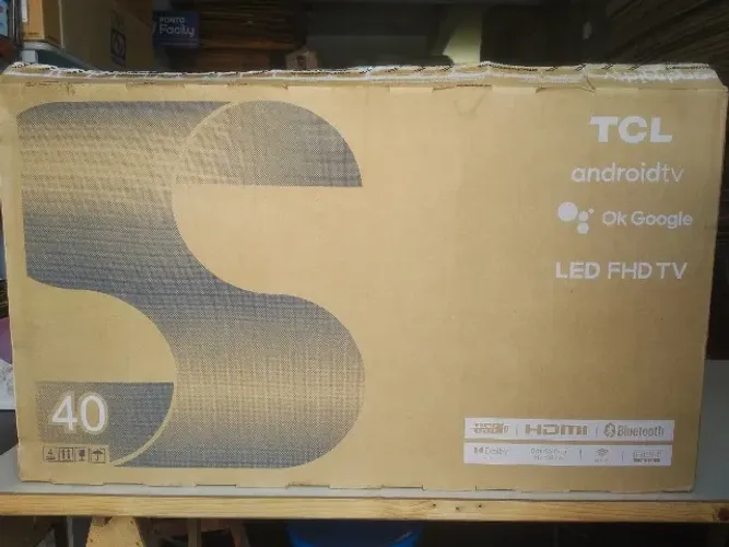 Caixa papelão para TV 40 polegadas - COM ISOPORES