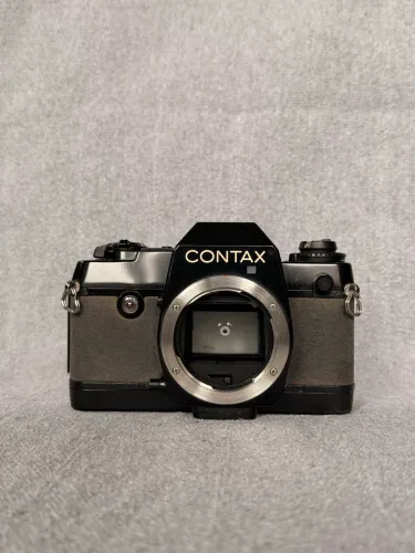 câmera contax 137 md quartz + lente tokina 28-85mm