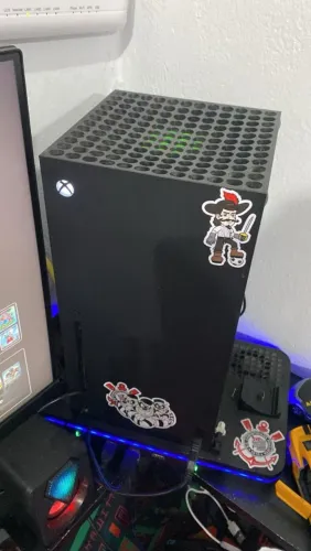 xbox séries x com 1t com leitor