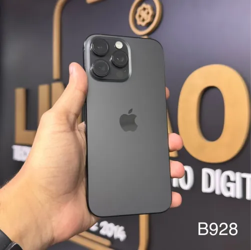 LOJA FÍSICA. IPHONE 16 PRO MAX 256GB PRETO | BATERIA EM 100% | ESTADO DE ZERO | RETIRE JÁ
