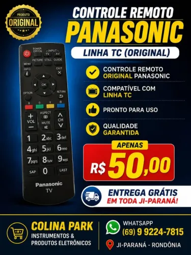 Controle Remoto Panasonic Linha TC (Original)