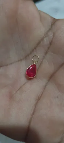 Pingente de ouro 18kl 230 reais tamanho p