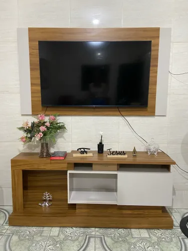 rack para tv com painel