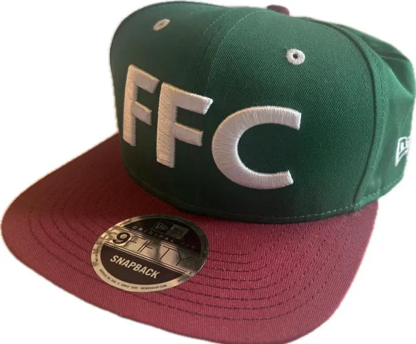 boné new era fluminense original 9fifth flex fit aba reta