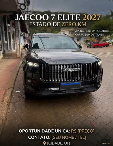 Jaecoo 7 / J7 Elite 1.5 TB 16V Aut. 5p (híbrido) 2027