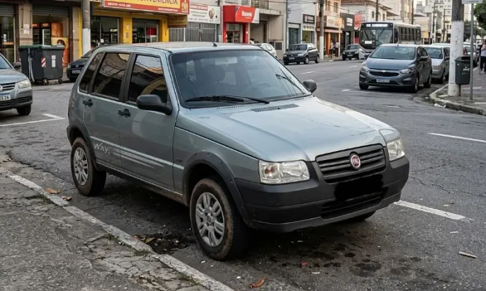 Fiat Uno Mille WAY Economy 1.0 F.flex 4P 2011