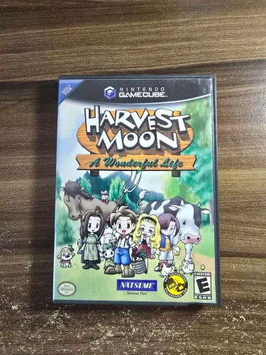 Harvest Moon A Wonderful Life GameCube Jogo Original Frete Grátis