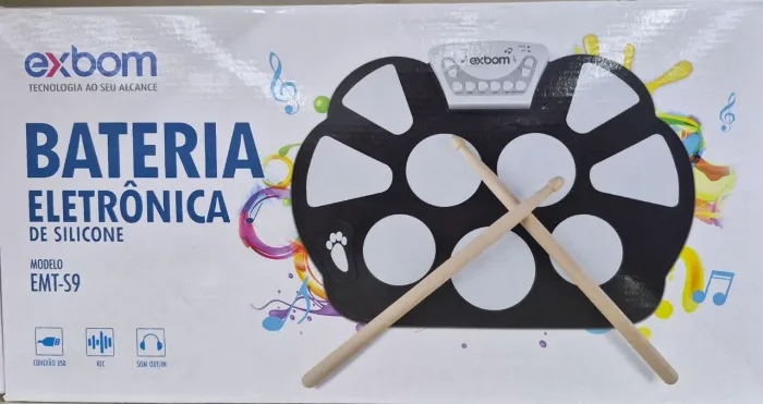 BATERIA ELETRONICA DE SILICONE REF: EMT-S9