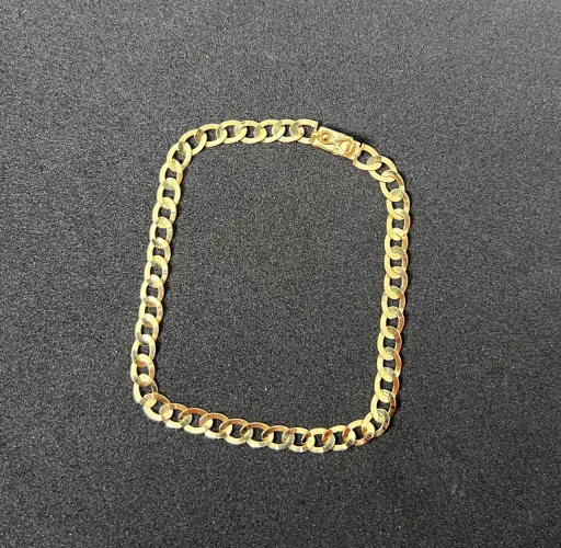Pulseira masculina ouro 18k