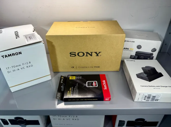Sony Fx30 (Corpo) Nova Frete Grátis 