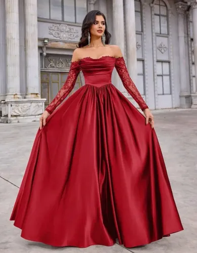Vestido de Debutante Vermelho - G