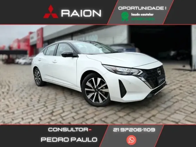 NISSAN SENTRA EXCLUSIVE 2026 INT PREMIUM AUT - 160 KM - FALAR C/ PEDRO PAULO
