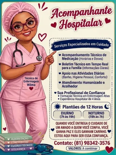 Acompanhante hospitalar
