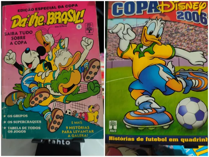Combo Copa do Mundo Disney 1990 / 2016