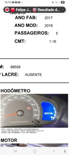 Renault Kwid Intense 1.0 Flex 12V 5P Mec. 2018