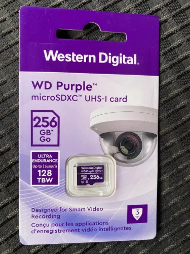 Cartão de Memória 256GB WD