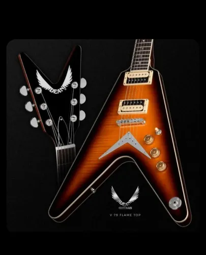 Guitarra Dean Flying v 79 Rara 