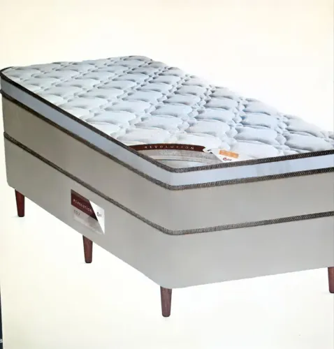 Vendo Cama Box Solteiro Castor Revolution Pocket Hibrido