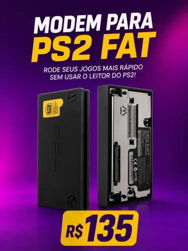 Modem para PS2 FAT