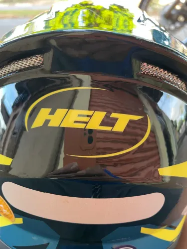 Capacete Helt 1mes de uso top