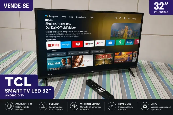 SMART TV TCL 32" ANDROID TV - TCL