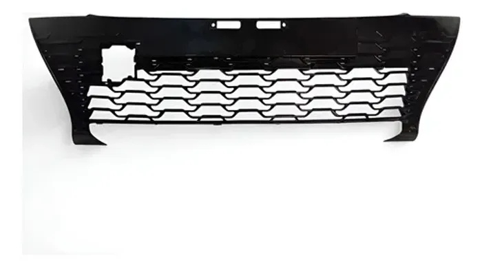 Grade Dianteira Inferior Toyota Yaris 2018 A 2021 Original Preto Brilhante