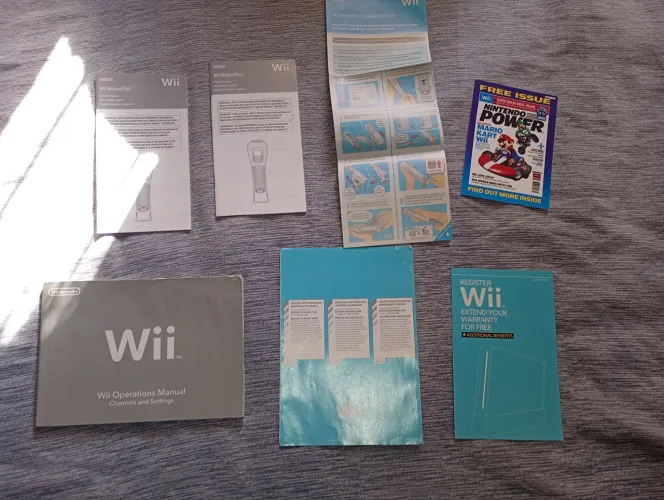 Manual Nintendo Wi original troco em play 2 com defeito 