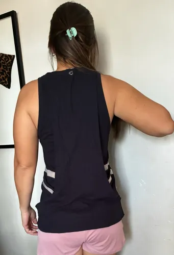 Camisa rosa chá 