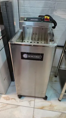 Fritadeira elétrica profissional 15 litros 8000w
