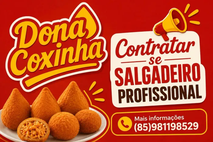 Contratar se salgadeiro profissional 