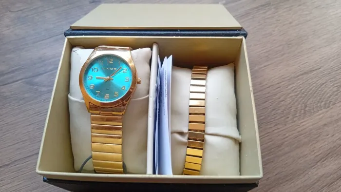 Relógio Feminino Lince Dourado LRG4455L (Novo na Caixa / Nunca Usado