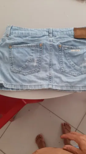 Saia jeans Colcci  R$ 85,00
