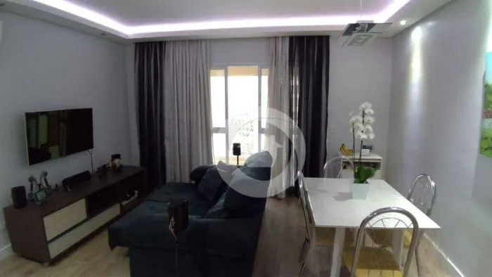 Apartamento com 2 dormitórios para alugar, 75 m² por R$ 4.677,95/mês - Jardim das Indústri