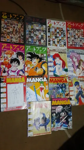 Artbook e como desenhar mangá