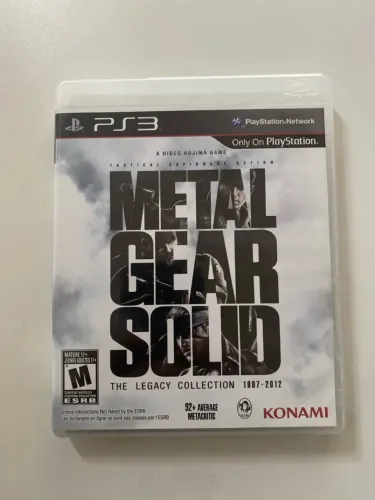 Metal Gear Solid The Legacy Collection 1987-2012 PS3 original e Completo