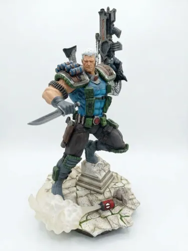 Cable X-Men Marvel Comics Iron Studios BDS ART SCALE exclusivo CCXP