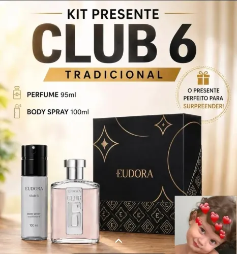 Kit presentes club 6