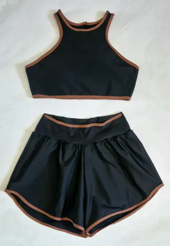Conjunto short e saia