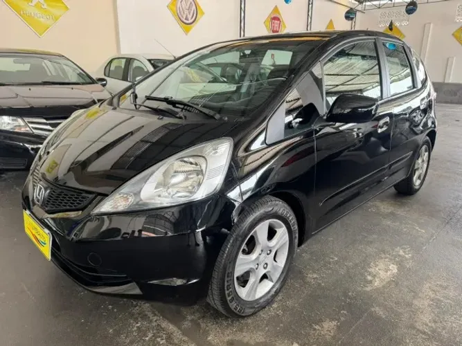 HONDA FIT 1.4 2010 AUTOMÁTICO + BC COURO + KIT MULTIMÍDIA + ARO LIGA LEVE (PROMOÇÃO)