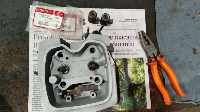 Cabeçote de moto ?
