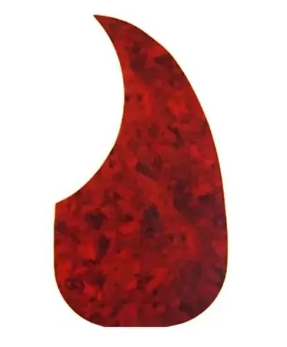 Escudo Royal Kl Vermelho Tortoise Para Violão (adesivo)