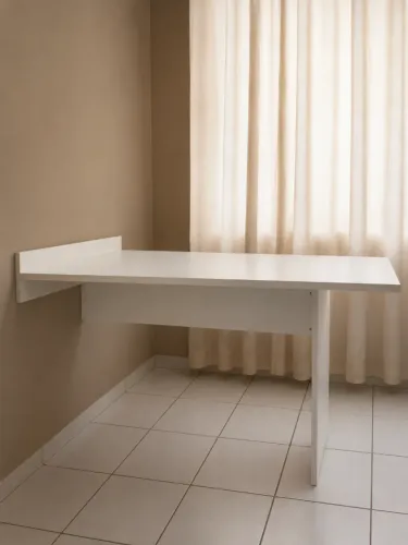 Mesa de cozinha/sala - de embutir na parede
