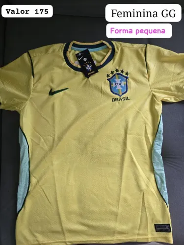 Camisa brasil primeira linha top