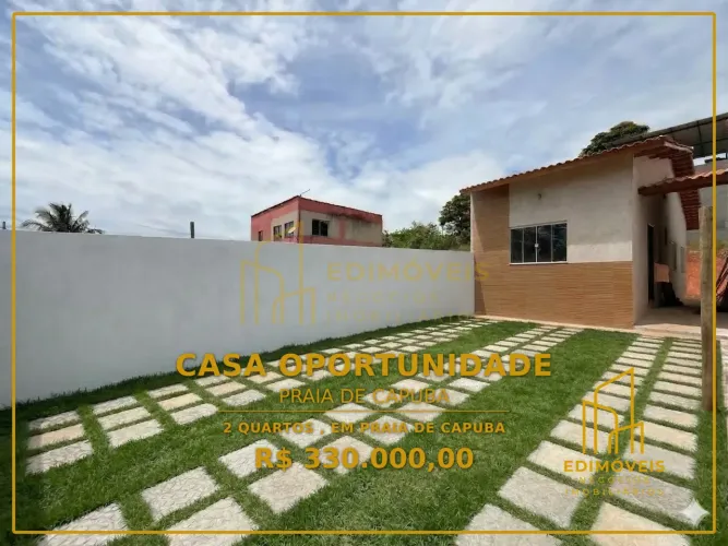 Linda Casa Linear em Praia de Capuba - Mais Privacidade e Conforto