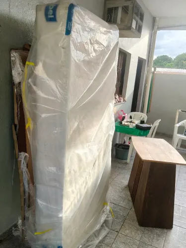 Base cama box King